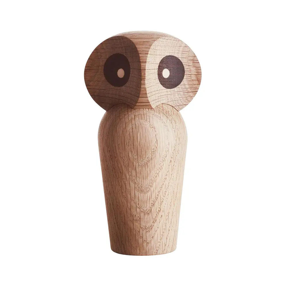 北歐櫥窗/Architectmade Owl 守護者貓頭鷹(原色、大)