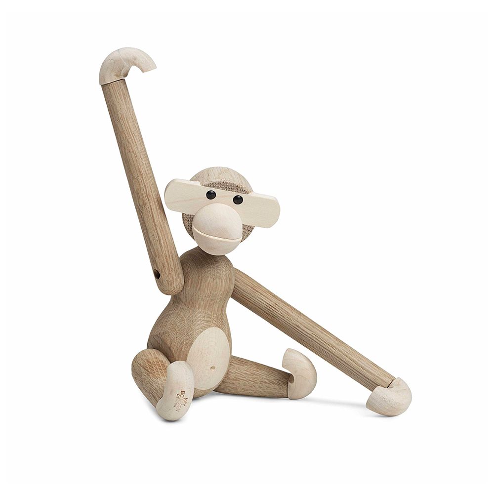 北歐櫥窗/Kay Bojesen Monkey Small 木頭小猴(橡木＆楓木)