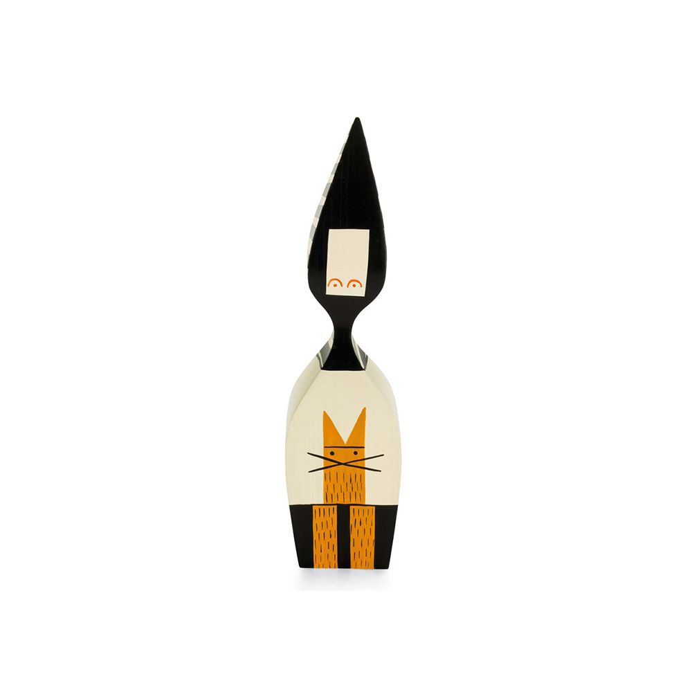 北歐櫥窗/Vitra Wooden Doll 手繪常民藝術木偶 No.20