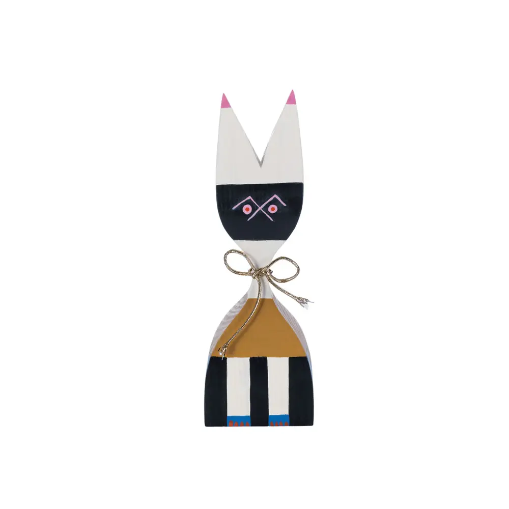 北歐櫥窗/Vitra Wooden Doll 手繪常民藝術木偶 No.9
