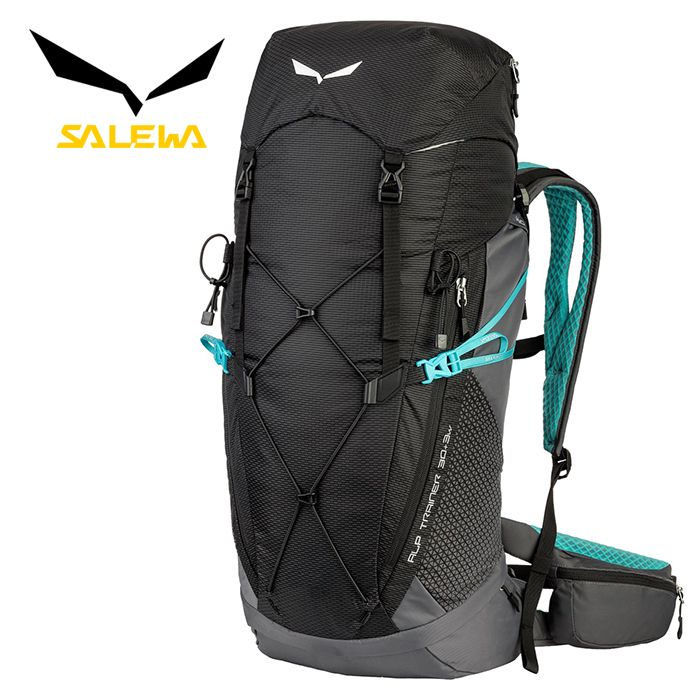 【SALEWA 義大利】ALP TRAINER 30+3 登山背包 女 黑色