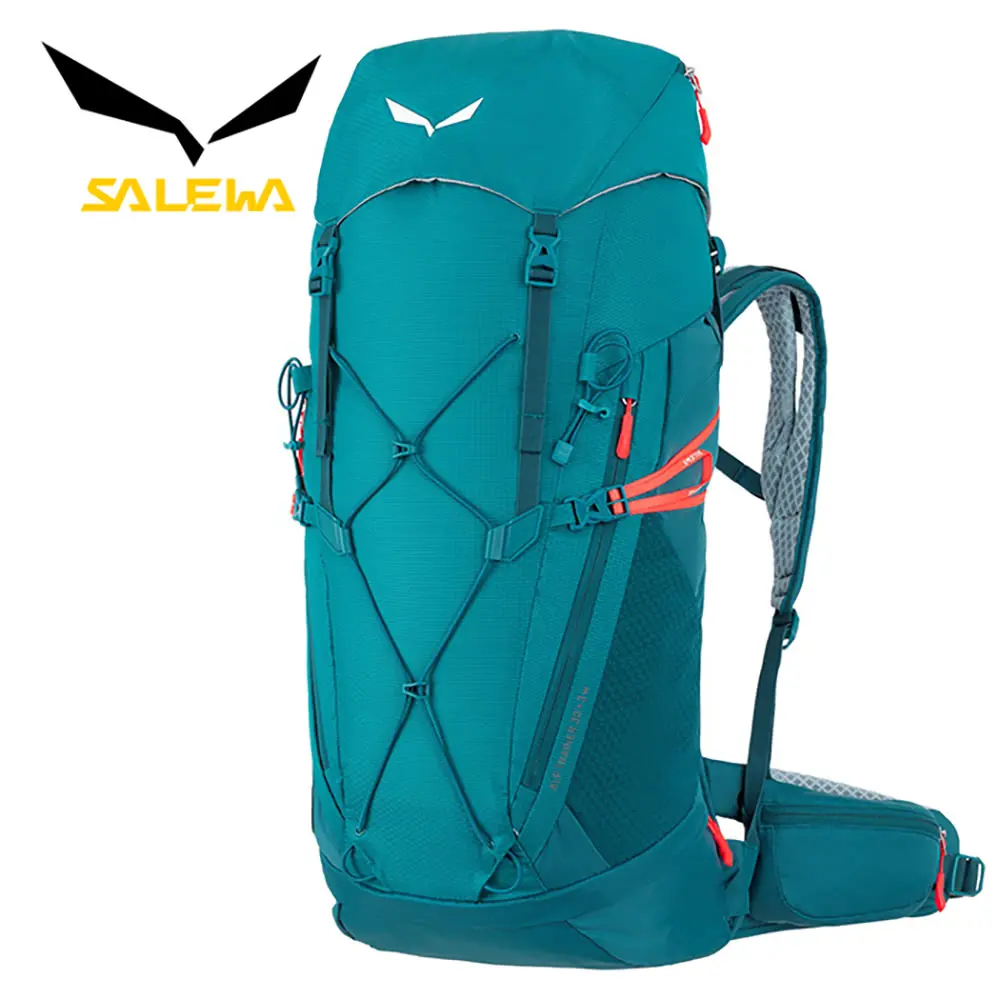 結帳9折🚩【SALEWA 義大利】ALP TRAINER 30+3 登山背包 女 馬爾他藍