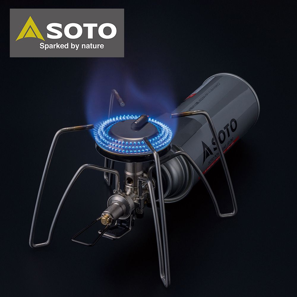SOTO 穩壓輕便型蜘蛛爐 ST-340 附收納袋