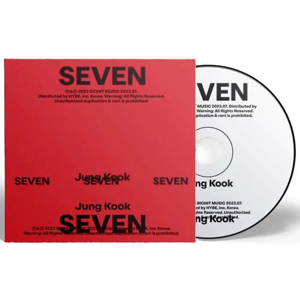 SEVEN (feat. Latto) SINGLE CD (US)