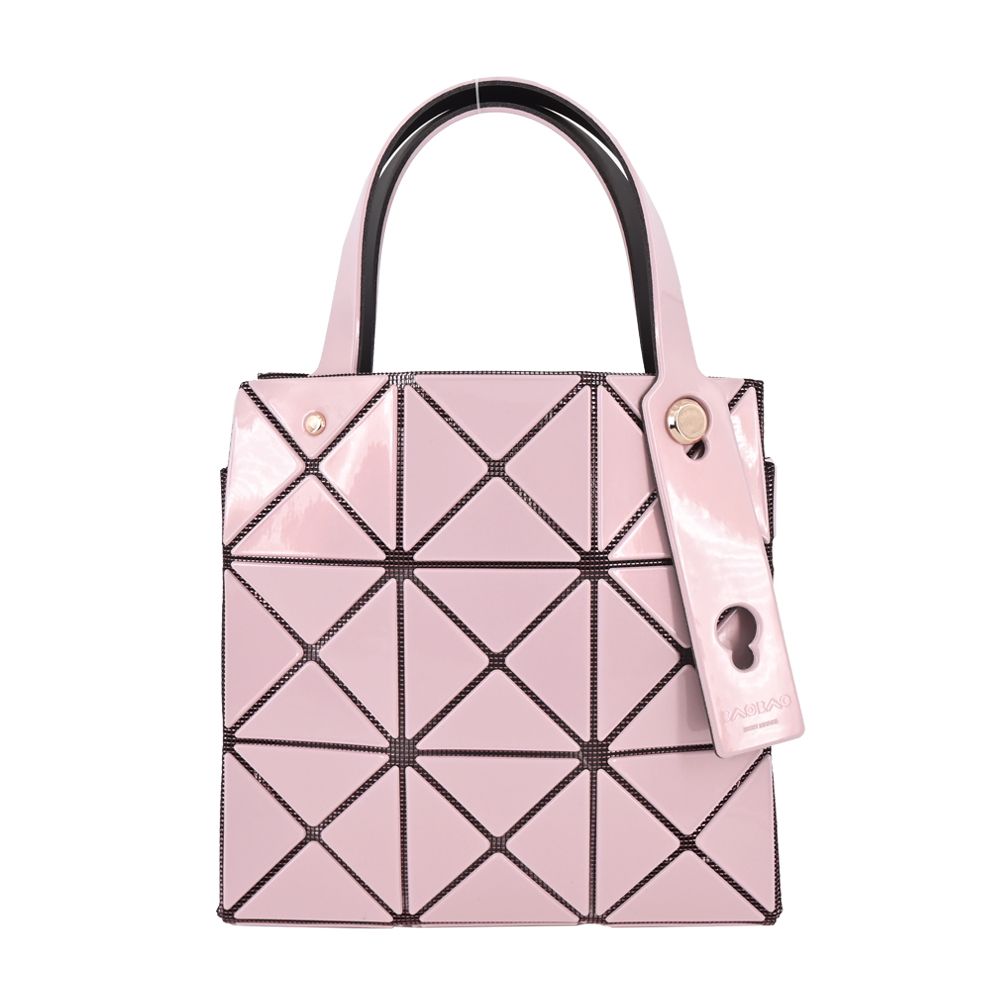 ISSEY MIYAKE 三宅一生 BAOABO 限定3x3立體手提包-粉/平行輸入