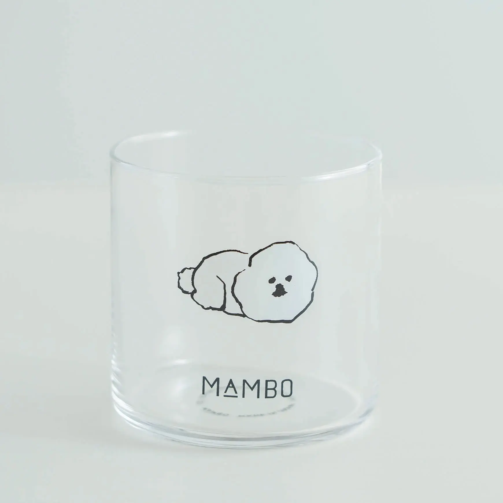 日本 MAMBO 比熊犬玻璃杯/ Wake Me Up