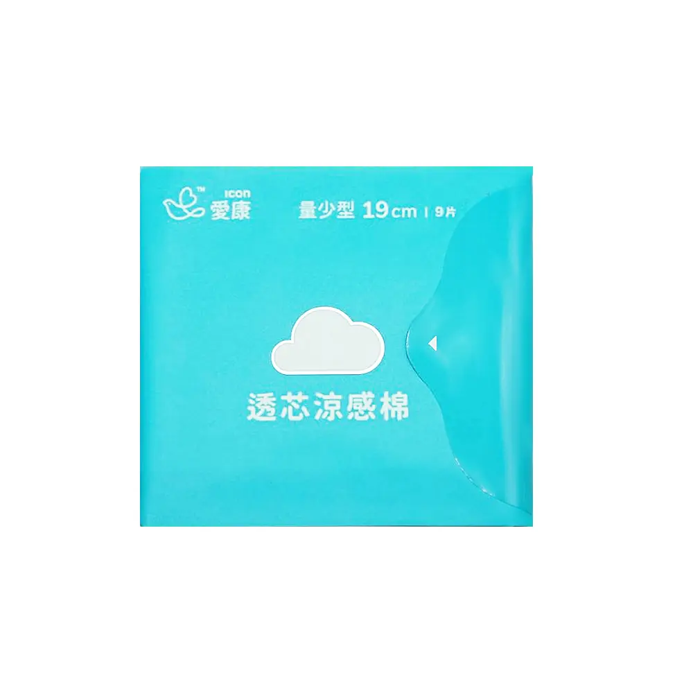 愛康 透芯涼感棉-量少型(19cm)*12包