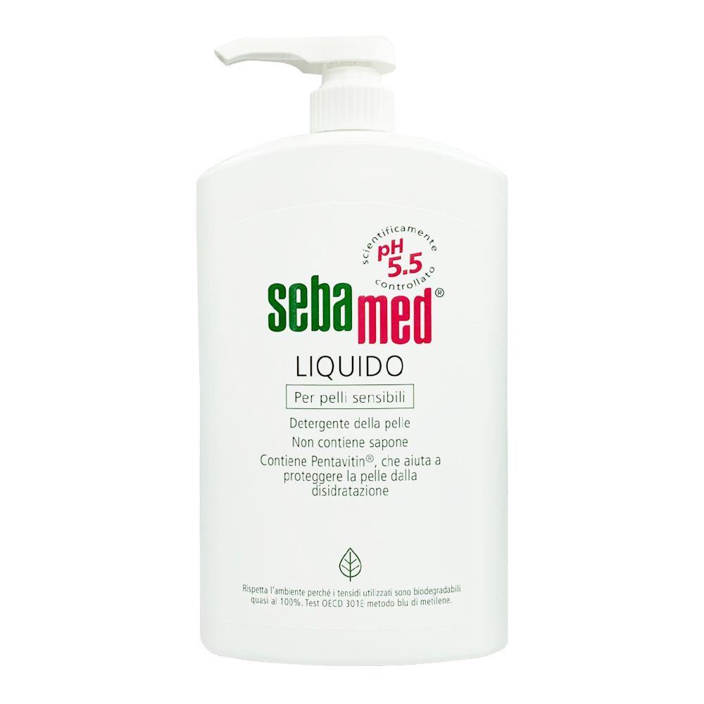 【SEBAMED】PH5.5潔膚露 1000ml #壓頭版-平行輸入