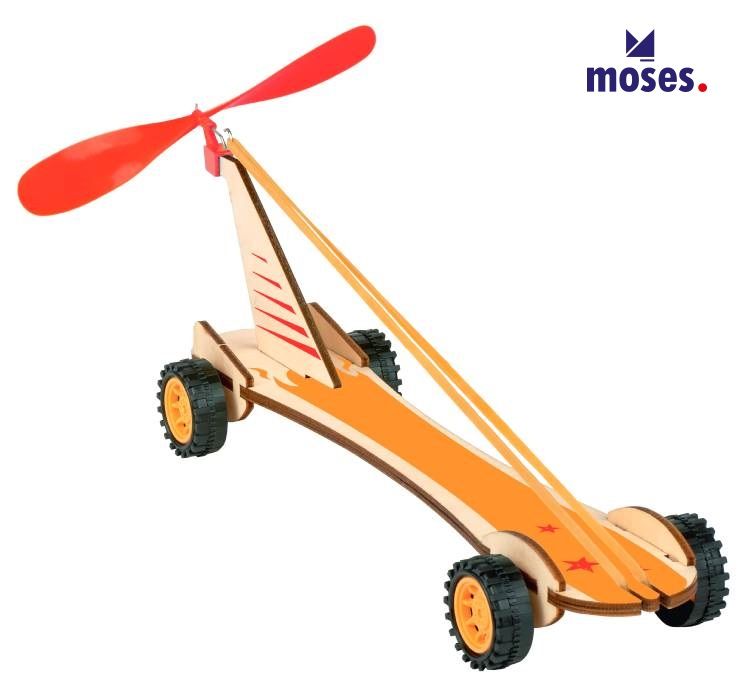 moses.小科普橡皮筋賽車