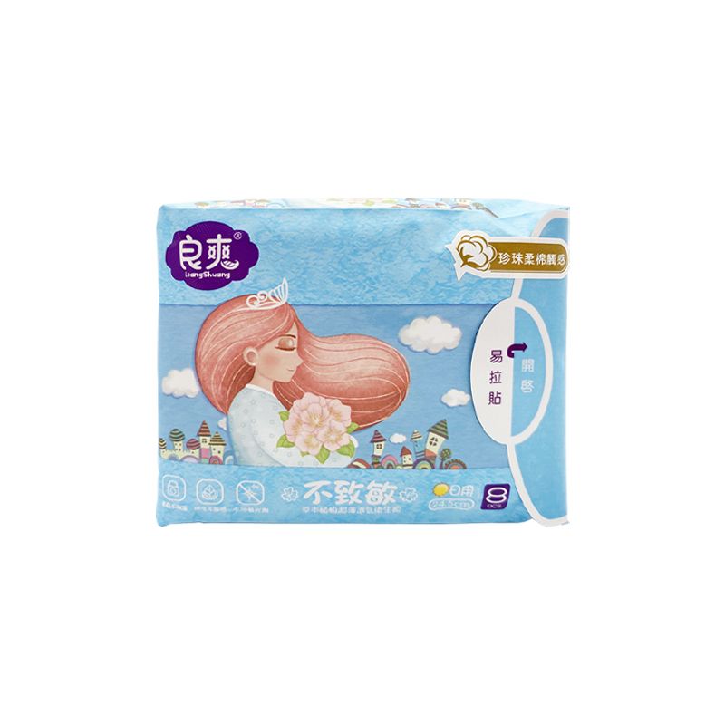 良爽 草本植物超薄透氣衛生棉 日用 (24.5cm)*12入