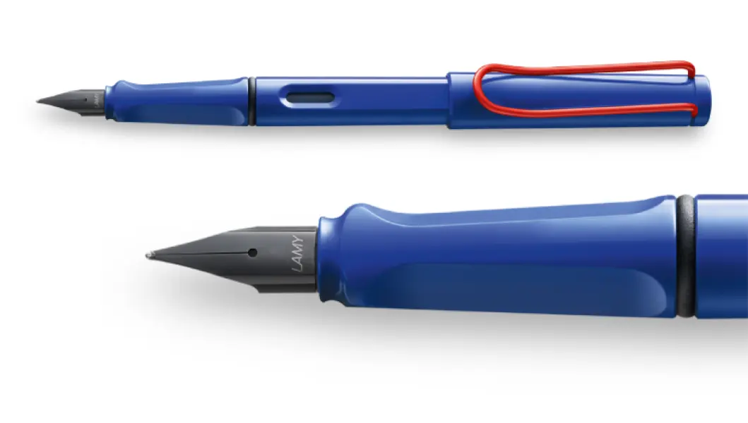 LAMY Safari狩獵者鋼筆/ 2023全球獨家限量/ BLUE RED藍紅