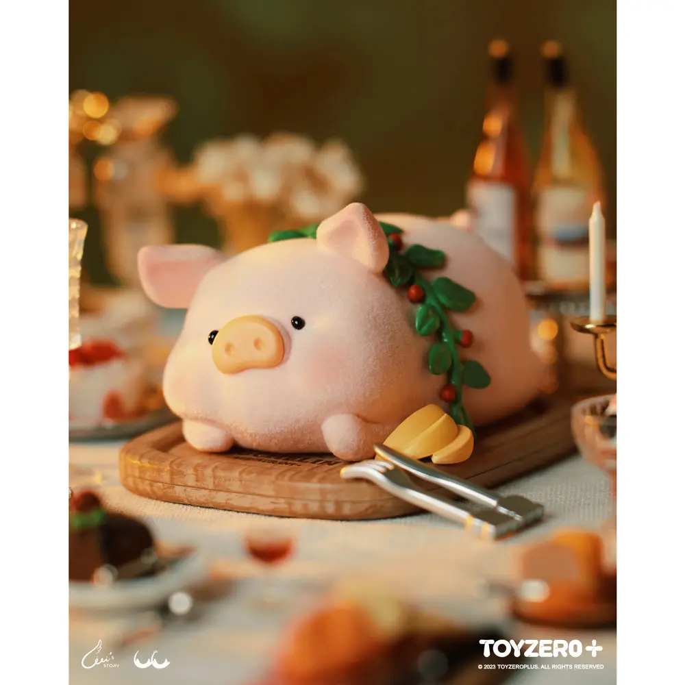 TOYZEROPLUS罐頭豬LuLu五星餐廳系列公仔盒玩
