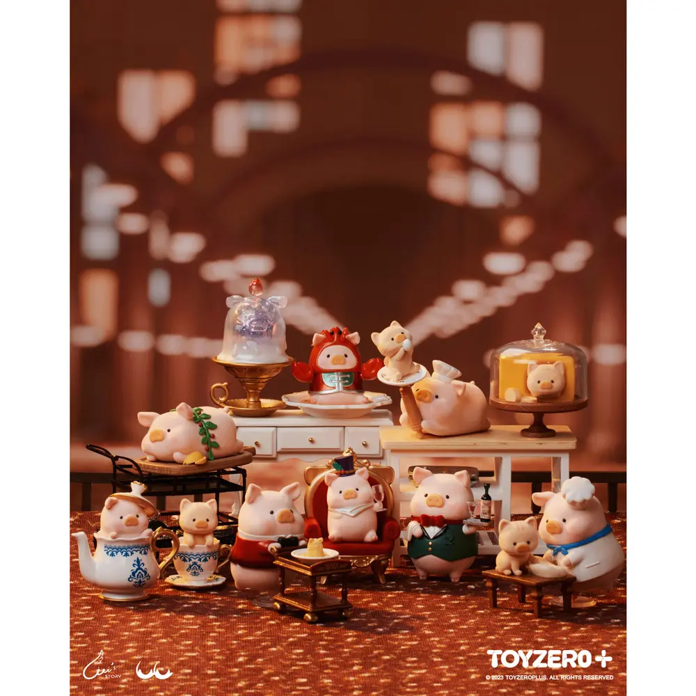 TOYZEROPLUS罐頭豬LuLu五星餐廳系列公仔盒玩/ 8入盒裝