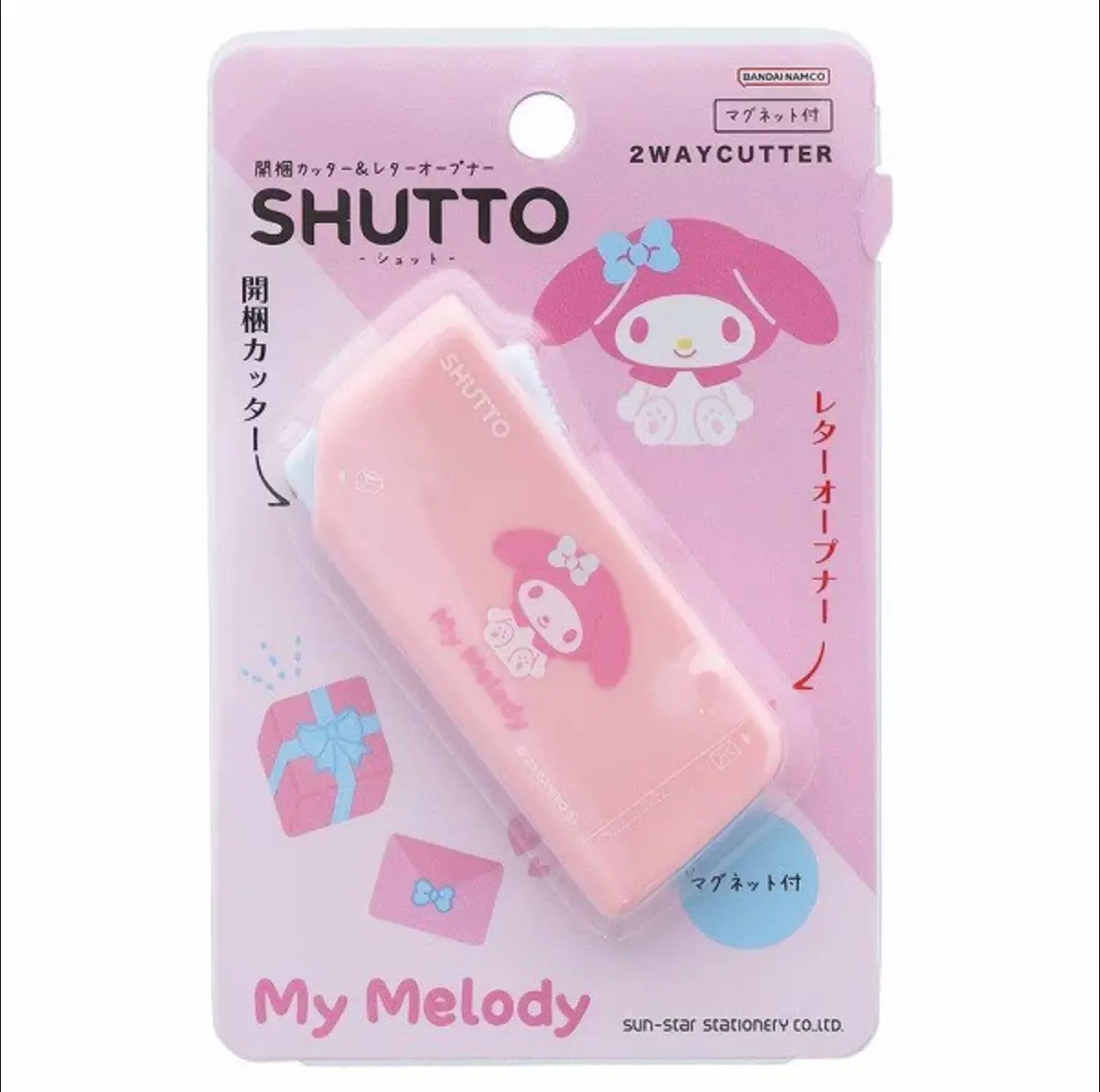 日本 sun-star Shutto 萬用開箱刀/ New Life Collection/ 美樂蒂