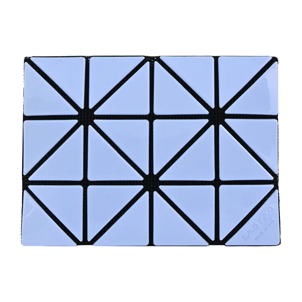 ISSEY MIYAKE 三宅一生 3x4亮面雙色名片夾-藍/灰藍/平行輸入