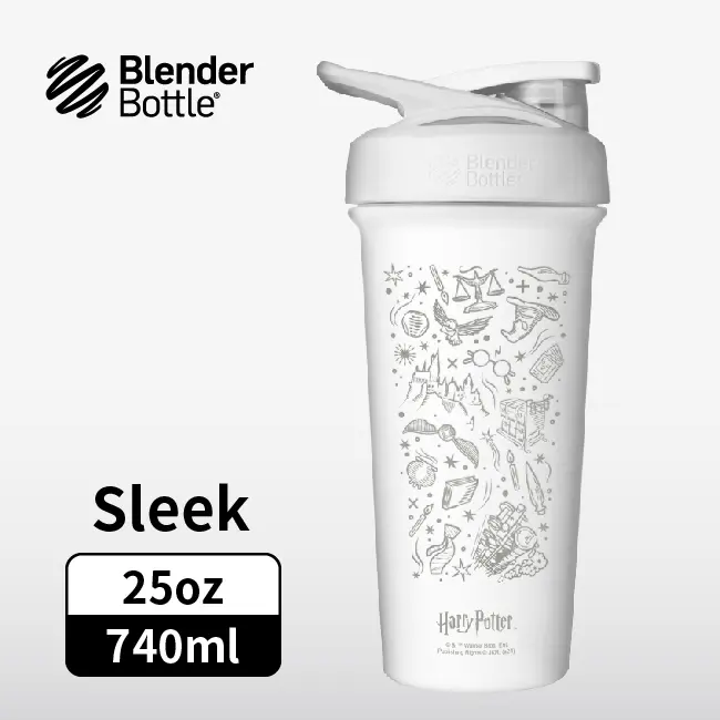 Blender Bottle Sleek按壓式不鏽鋼水壺/ Icons/ 25oz/ 740ml