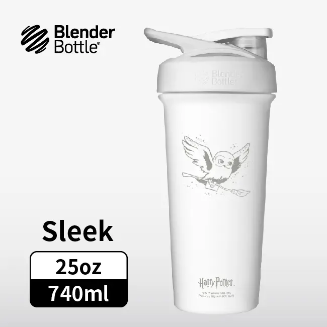Blender Bottle Sleek按壓式不鏽鋼水壺/ 嘿美/ 25oz/ 740ml
