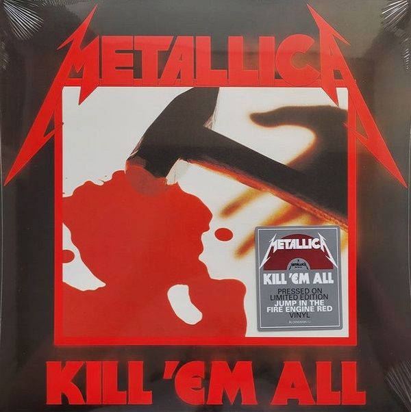 Kill 'Em All (Red with Black Marble Vinyl)