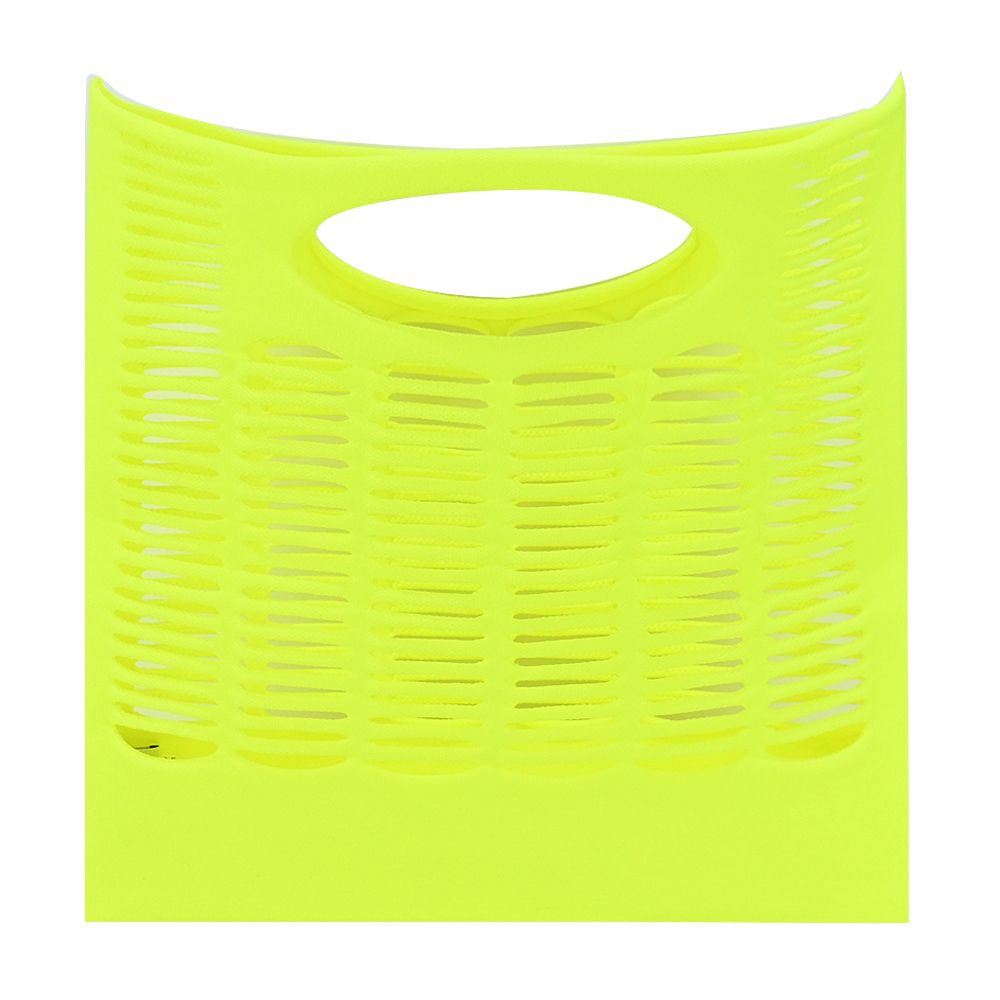 ISSEY MIYAKE 三宅一生  GG系列 MOKKO 手提袋-小/多色選/平行輸入/ 霓虹黃