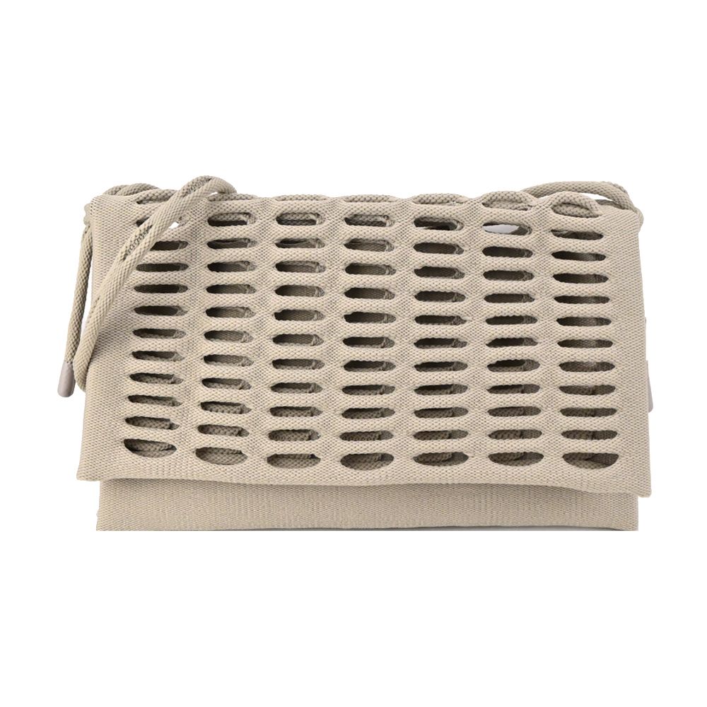 ISSEY MIYAKE 三宅一生  GG系列 MOKKO 翻蓋包-小/多色選/平行輸入/ 米