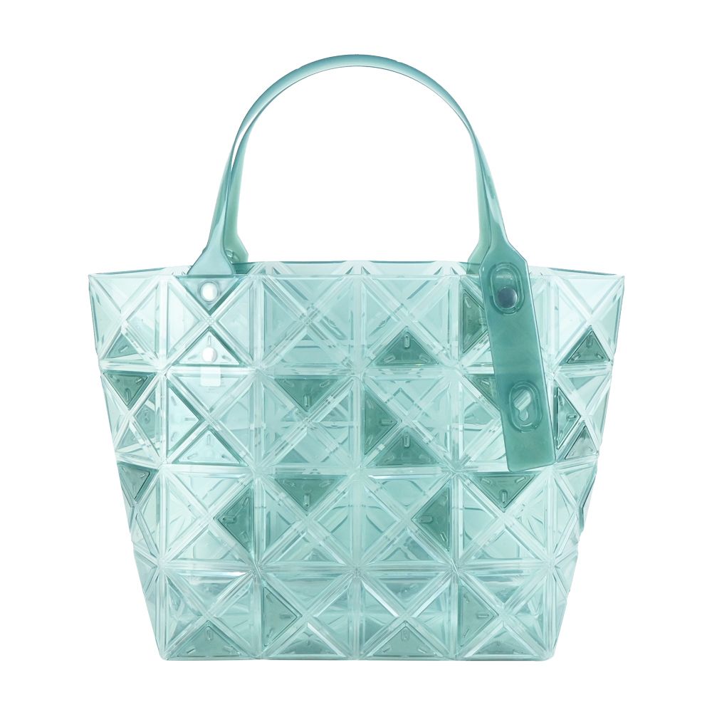ISSEY MIYAKE 三宅一生 BAOBAO DAZZLE 4x6透明手提袋(多色選)/平行輸入/ 綠