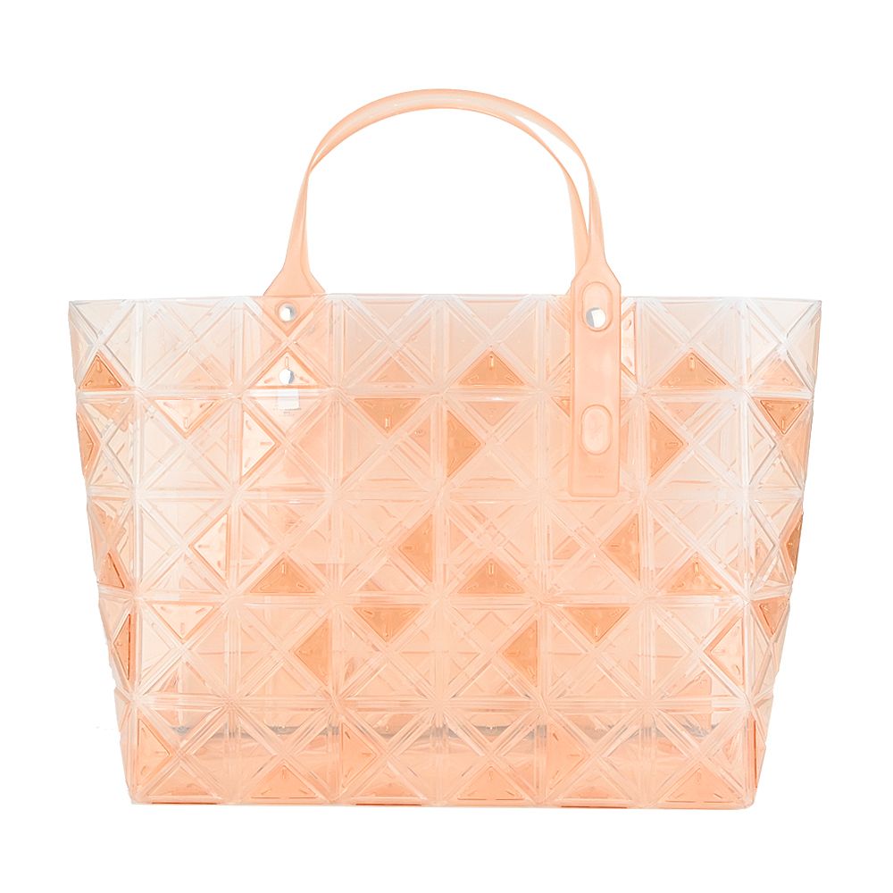 ISSEY MIYAKE 三宅一生 BAOBAO DAZZLE 5x8透明手提袋(多色選)/平行輸入/ 橙