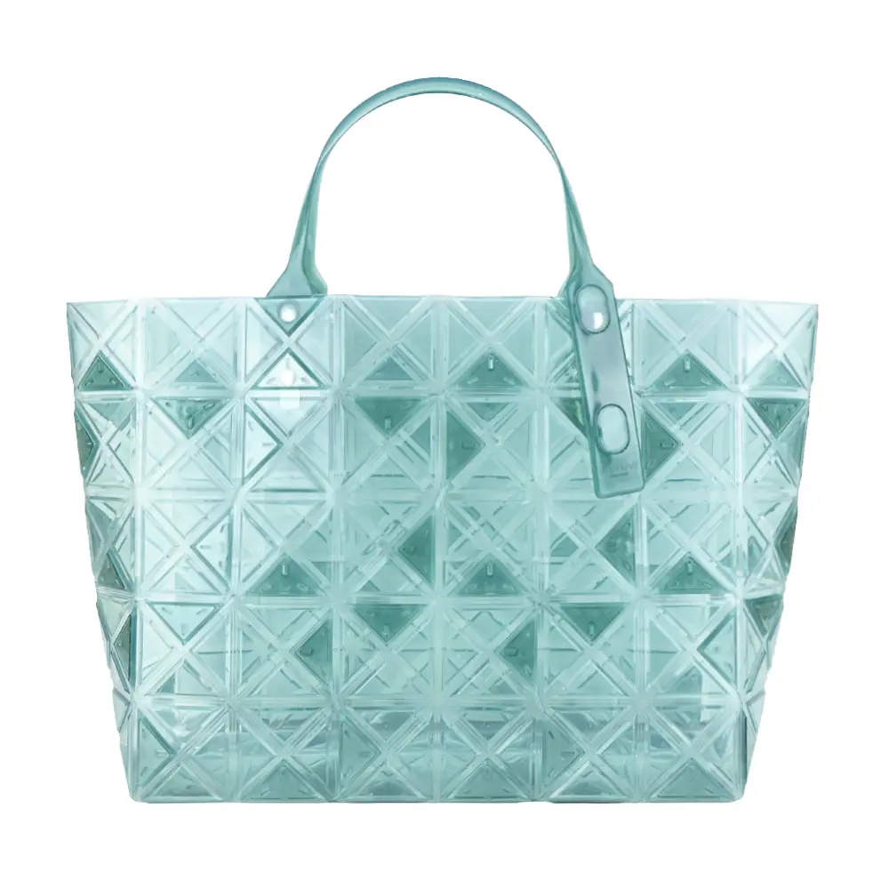 ISSEY MIYAKE 三宅一生 BAOBAO DAZZLE 5x8透明手提袋(多色選)/平行輸入/ 綠