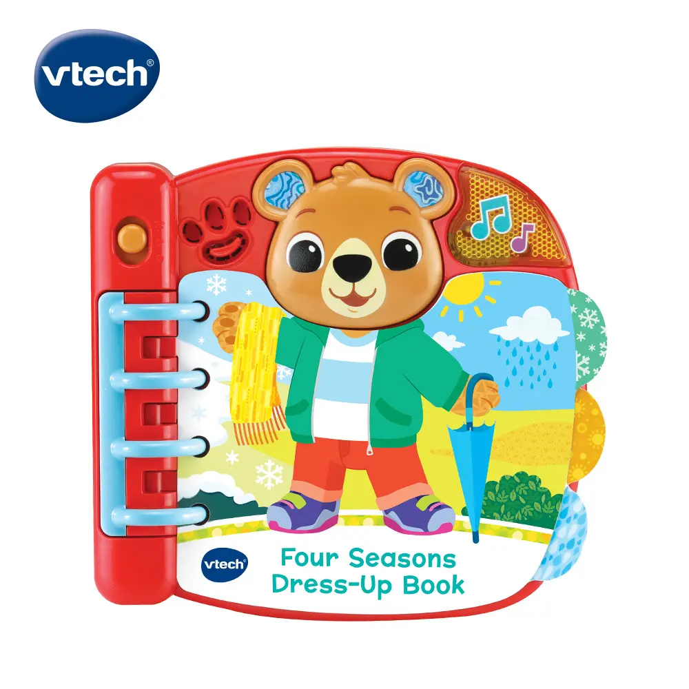 vtech寶寶穿搭認知學習書