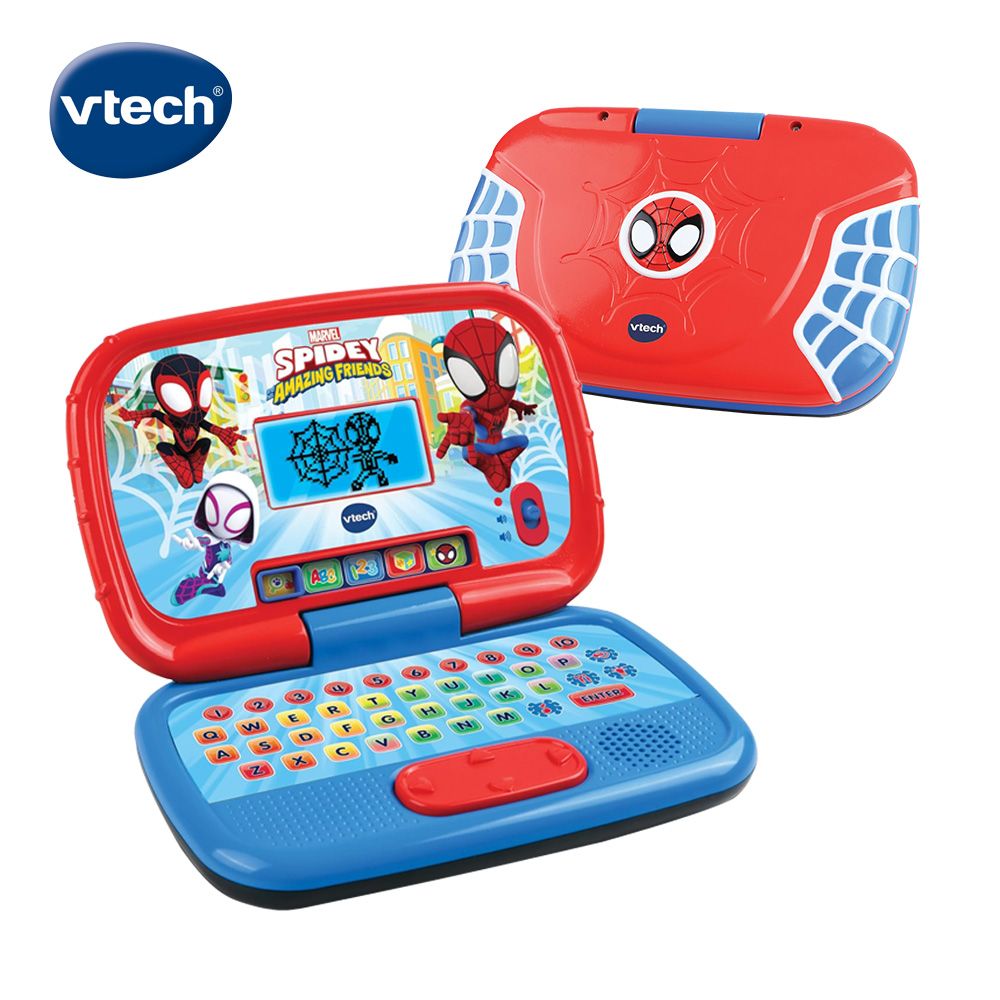 vtech蜘蛛人互動學習小筆電