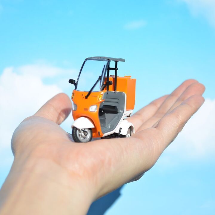 kenelephant盒裝/ HONDA GYRO CANOPY三輪機車微縮/ 單入