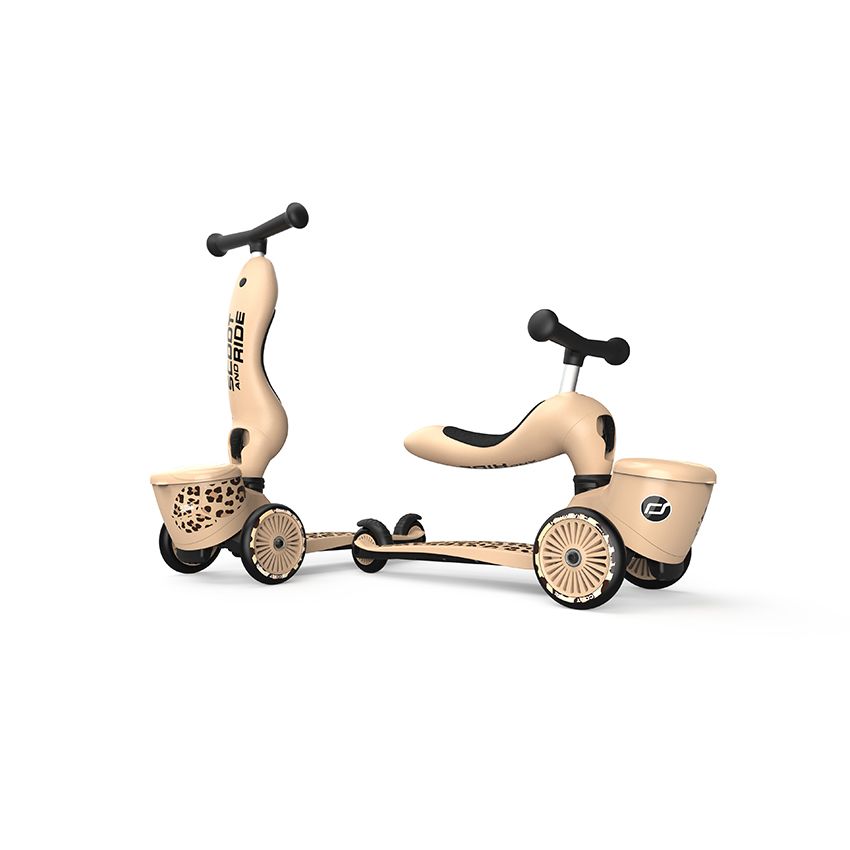 SCOOT & RIDE KICK 1 Lifestyle滑步車/滑板車/ 豹紋
