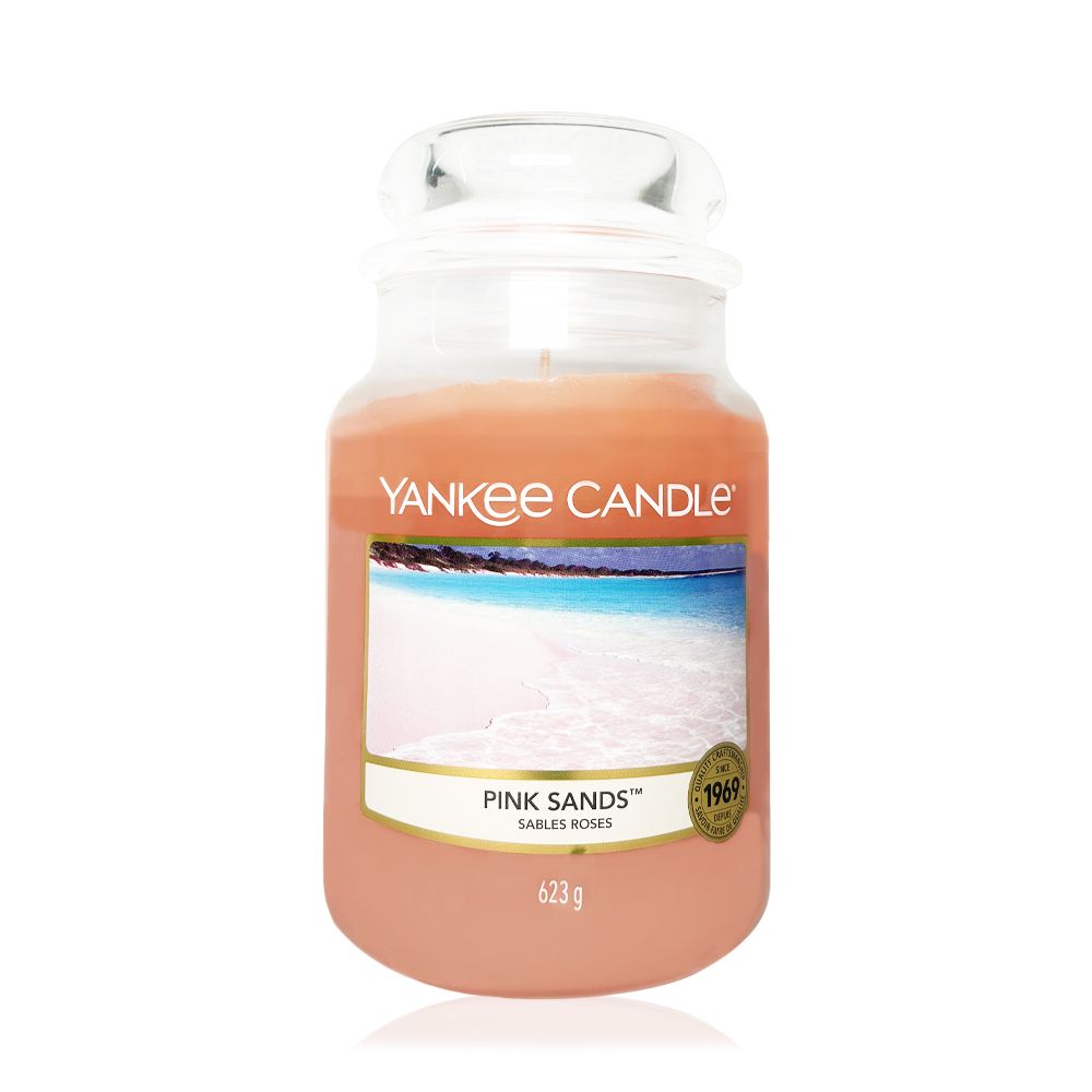 YANKEE CANDLE 香氛蠟燭 623G (多款任選) - 平行輸入/ 粉紅沙 效期到2026.10