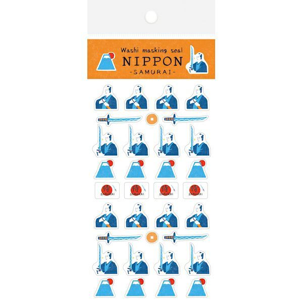 日本 Wa-Life Nippon 系列 裝飾貼紙/ 武士