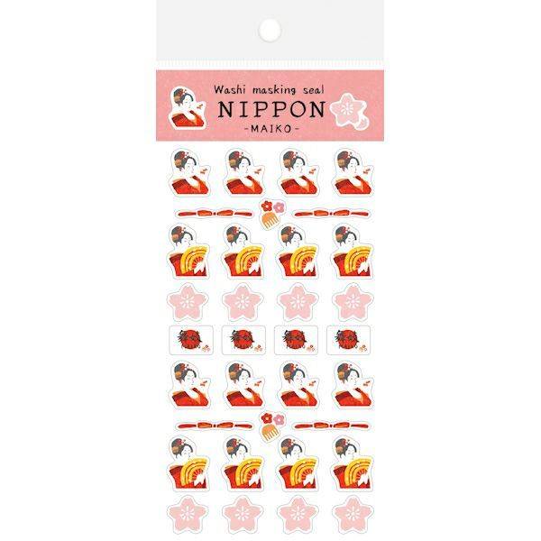 日本 Wa-Life Nippon 系列 裝飾貼紙/ 舞妓