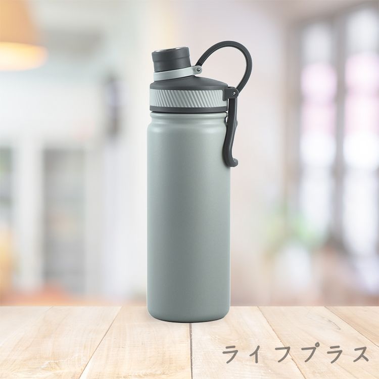 VACUUM陶瓷塗層304不鏽鋼真空保溫瓶-700ml-1支/ 太空灰