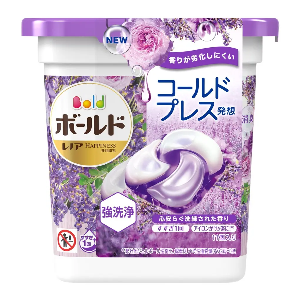 P&G 4D立體洗衣球/ 11入/ 盒裝/ 薰衣草/ 平行輸入