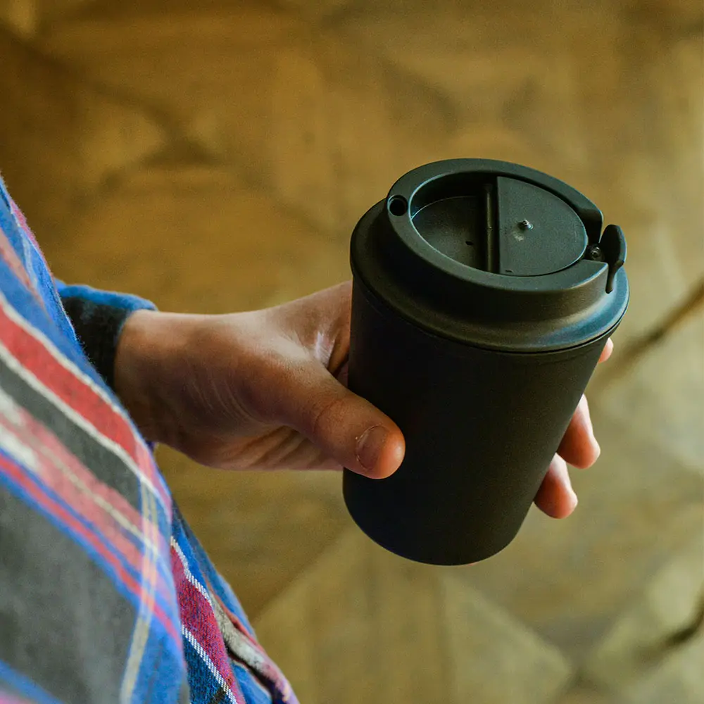 RIVERS WALLMUG SLEEK雙層隨行杯/ 300ml/ 軍綠