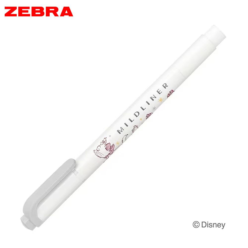 ZEBRA MILDLINER雙頭柔性螢光筆/ 限量迪士尼系列/ 灰
