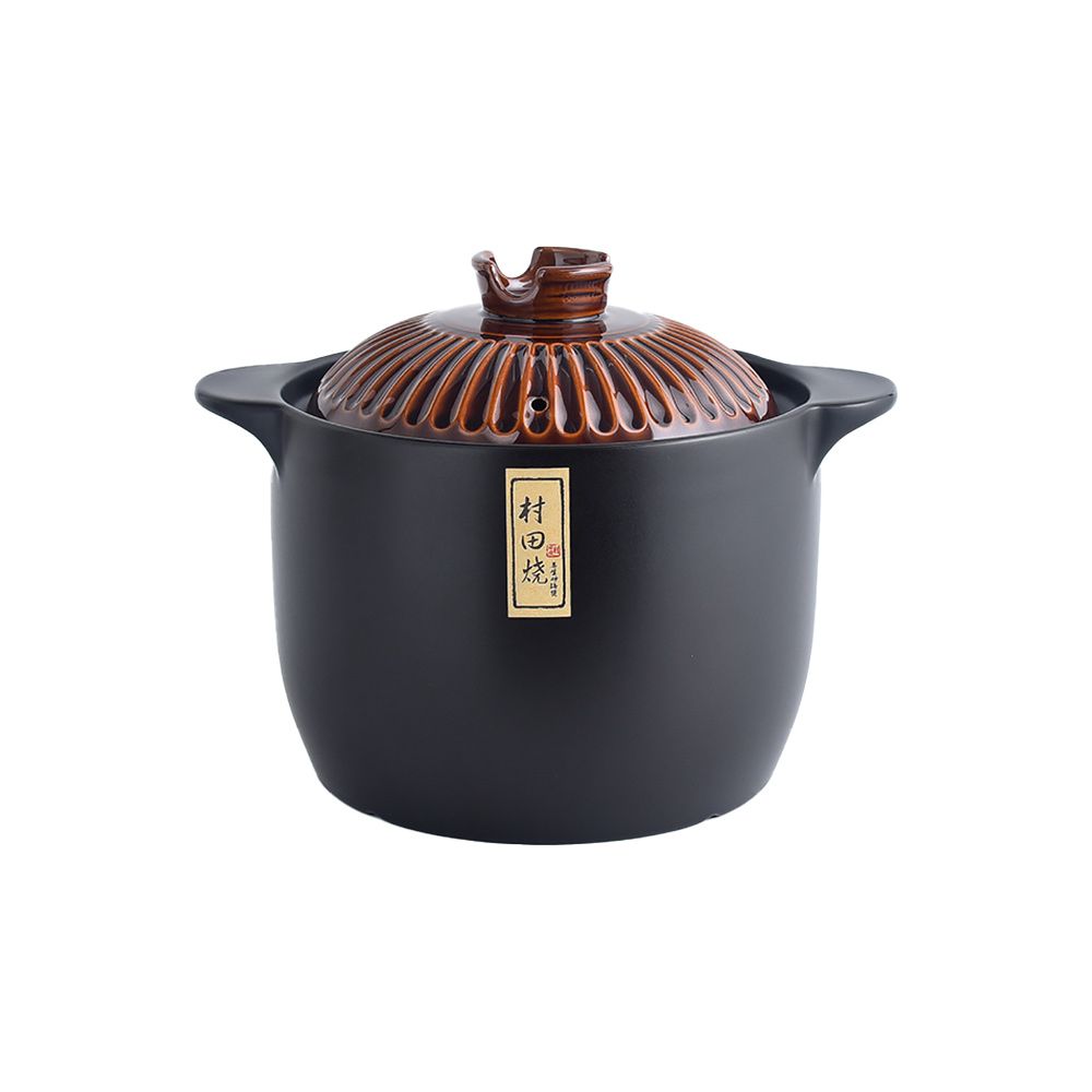 生活采家︱日式古銅赤耐熱燉煮陶鍋5.5L