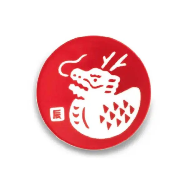 日系福氣餐具✦KAMAWANU 干支手鹽皿/ 福呼び辰