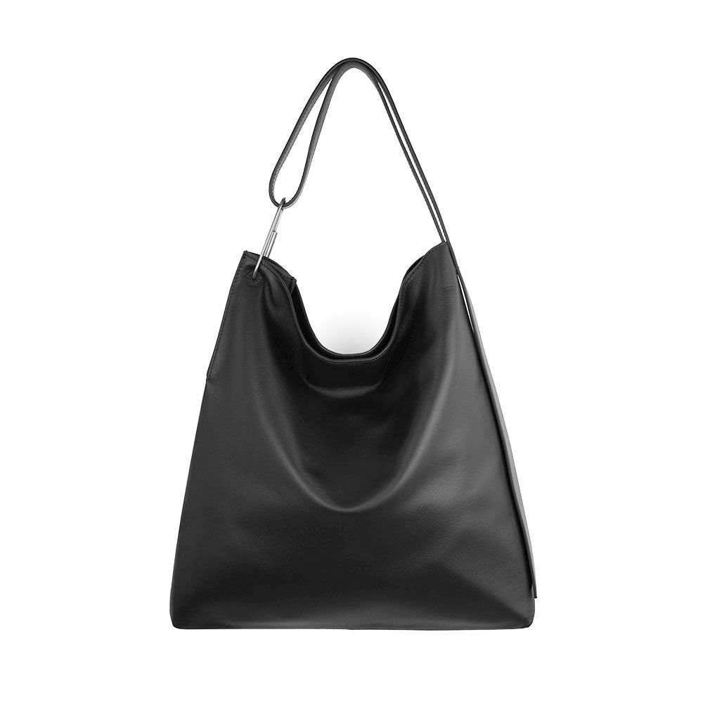 Darker Than Black Bags/Isosceles Triangle Hobo Bag等腰三角側背包(義大利納帕牛皮)