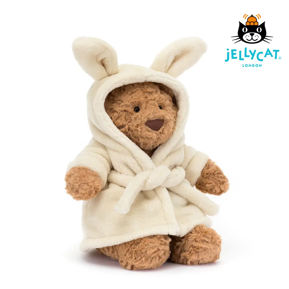 Jellycat浴袍巴賽羅熊/熊麻吉/ 26cm
