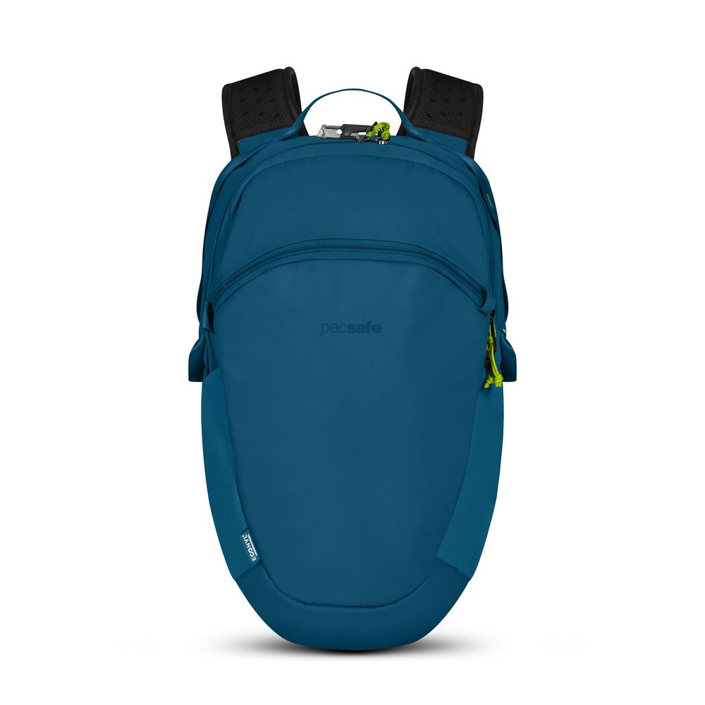 Pacsafe｜ECO 五大專利防盜 登山後背包 18L /潮汐藍