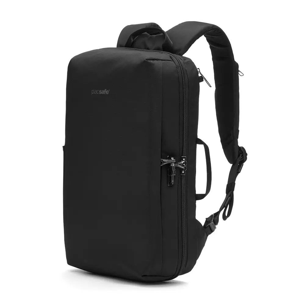 Pacsafe V 五大專利防盜 防盜商務後背包 18L / 黑色