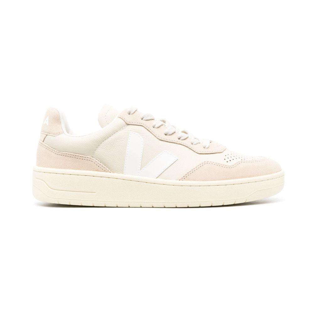 VEJA V-90復古休閒鞋 杏色白V/ 39