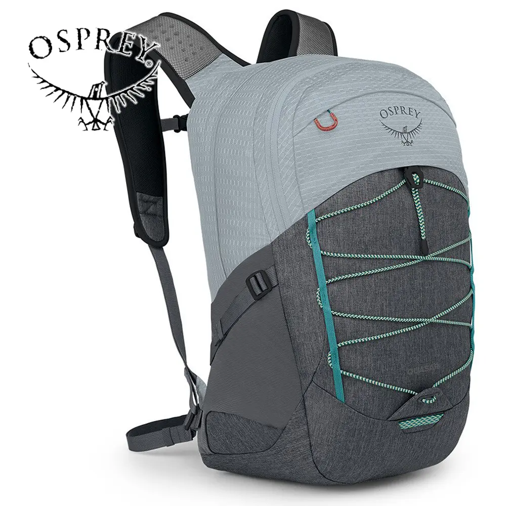 【Osprey 美國】Quasar 26 日常通勤背包 隧道光輝｜13吋筆電背包