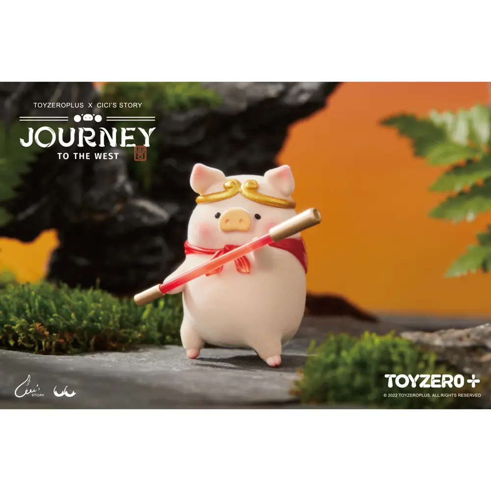 TOYZEROPLUS罐頭豬LuLu玩轉西遊系列公仔盒玩