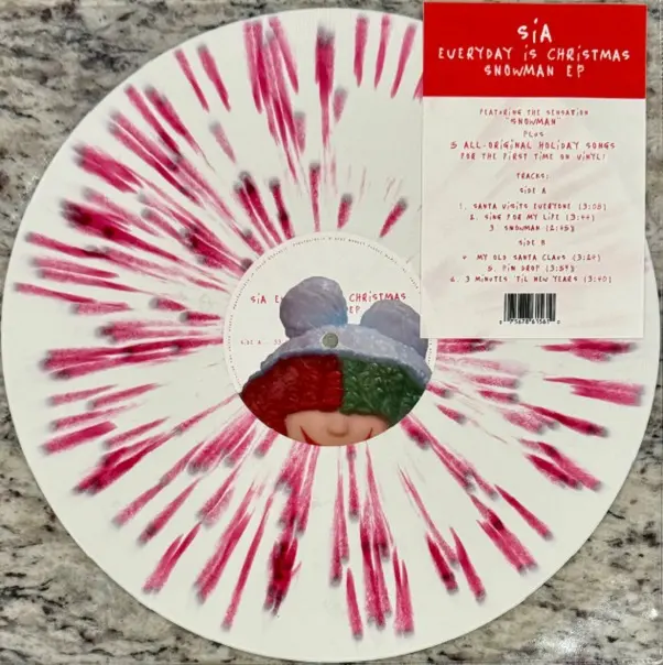 Everyday Is Christmas Snowman EP (White with Red Splatter Vinyl)
