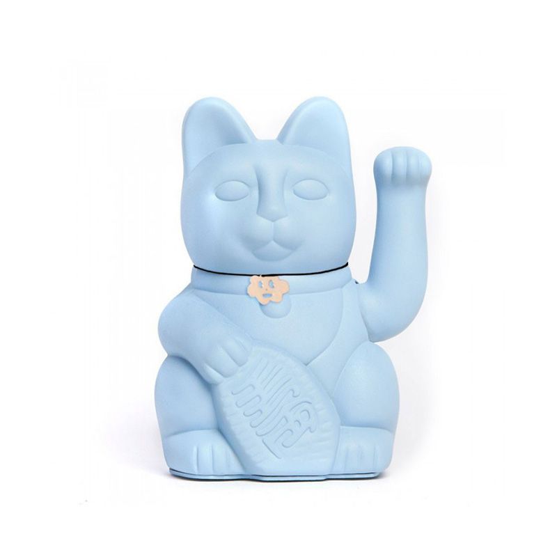 Diminuto Cielo 招財貓/ 18CM/ 淺藍