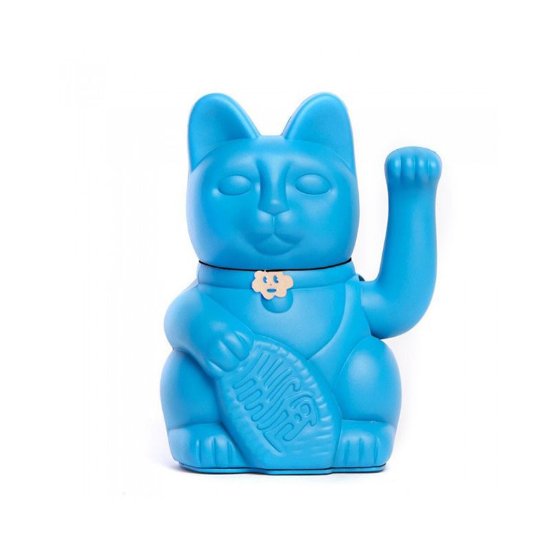Diminuto Cielo 招財貓/ 18CM/ 精靈藍